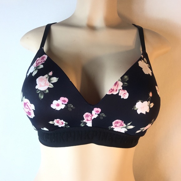 Pink Victoria secret wear everywear wireless bra